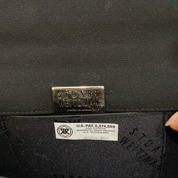Stuart Weitzman Black Shoulder Bag - Picture 4 of 4
